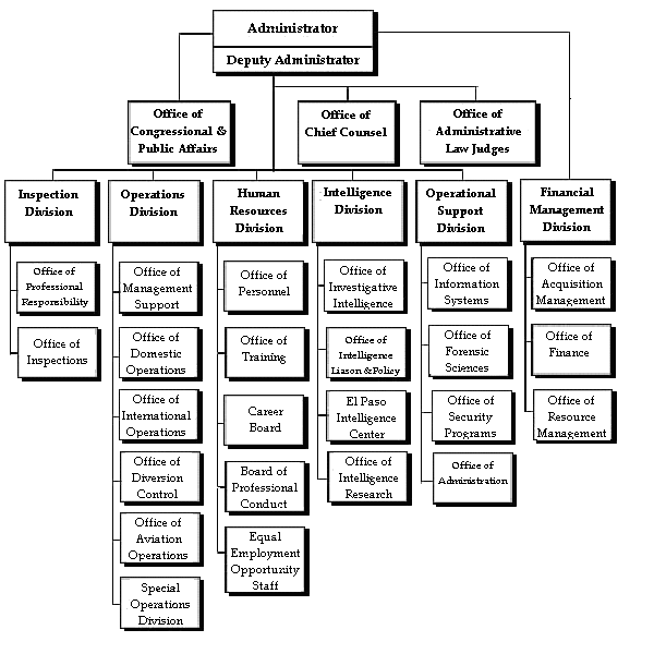 Dea Organizational Chart 2015