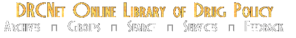 Click Here for No-Frames Text Version of The Drug Library Homepage