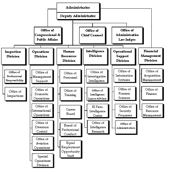 Dea Org Chart